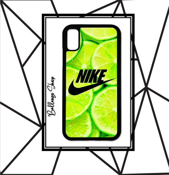 Nike Lime Case Nike Iphone 11 12 Xr Case Iphone 6s 8 Etsy