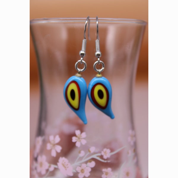 Glass Eye Jewelry Etsy