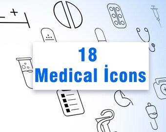 Medical İcons For Hospitals