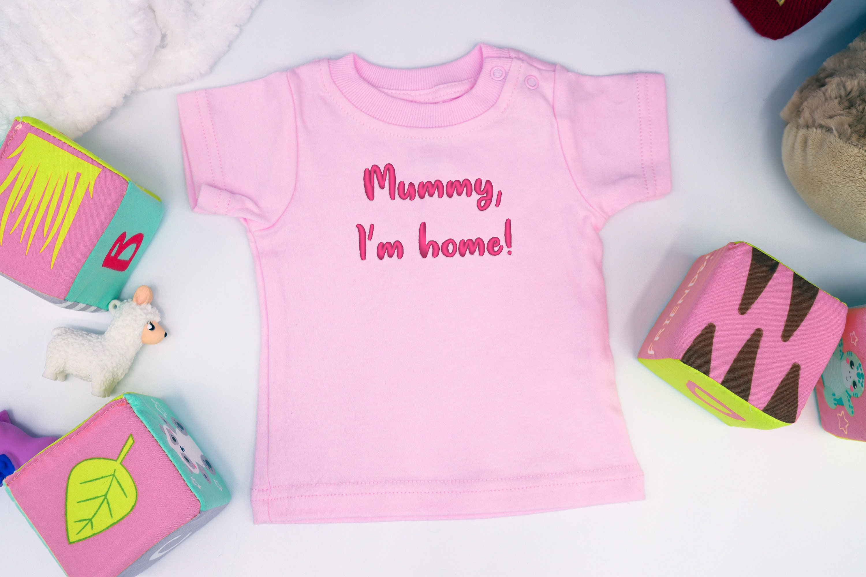 Weißes Baby Tshirt 03 Monate Besticktes Baby Tshirt Baby Etsy