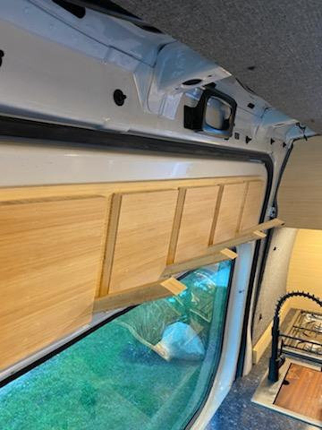 Bamboo Folding Rack for Sprinter Van - Etsy Australia