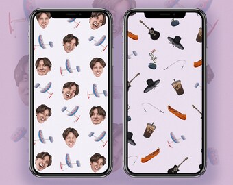 2 J-Hope BTS Phone Wallpaper | Digital Instant Download | Lock screen, Mobile Screen Background, iPhone, Android