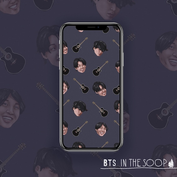 2 ジョングク BTS 携帯壁紙 | デジタルインスタントダウンロード