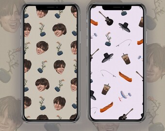 2 RM BTS Phone Wallpaper | Digital Instant Download | Lock screen, Mobile Screen Background, iPhone, Android