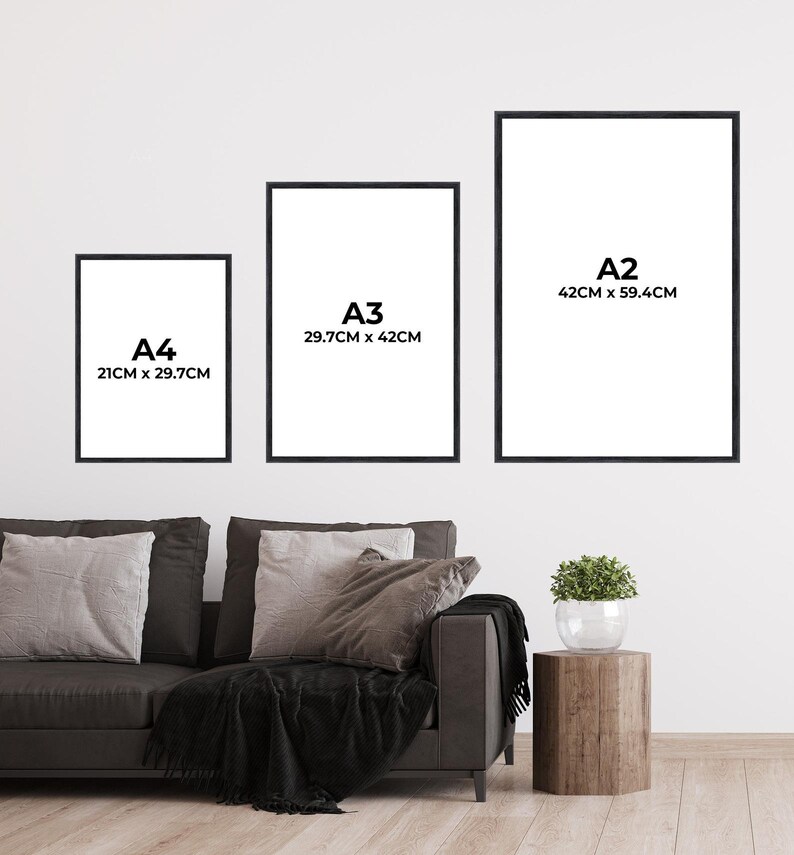 Wall Art | Wonderwall Song Lyric Print Poster Print Oasis
