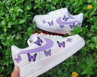 purple air force 1 high top
