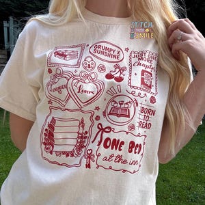 Book Tropes Printed T-Shirt | Bookish Fashion | Bookworm Gifts | Romantasy