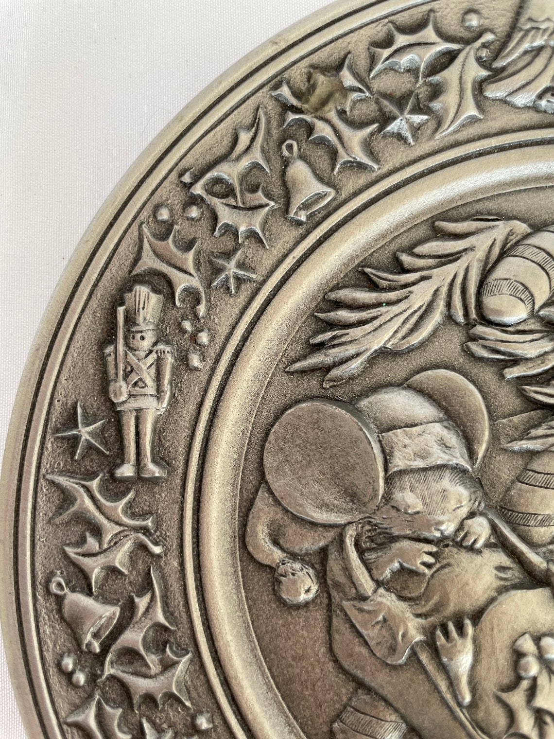 Hudson Pewter Limited Edition 1982 Plate Etsy