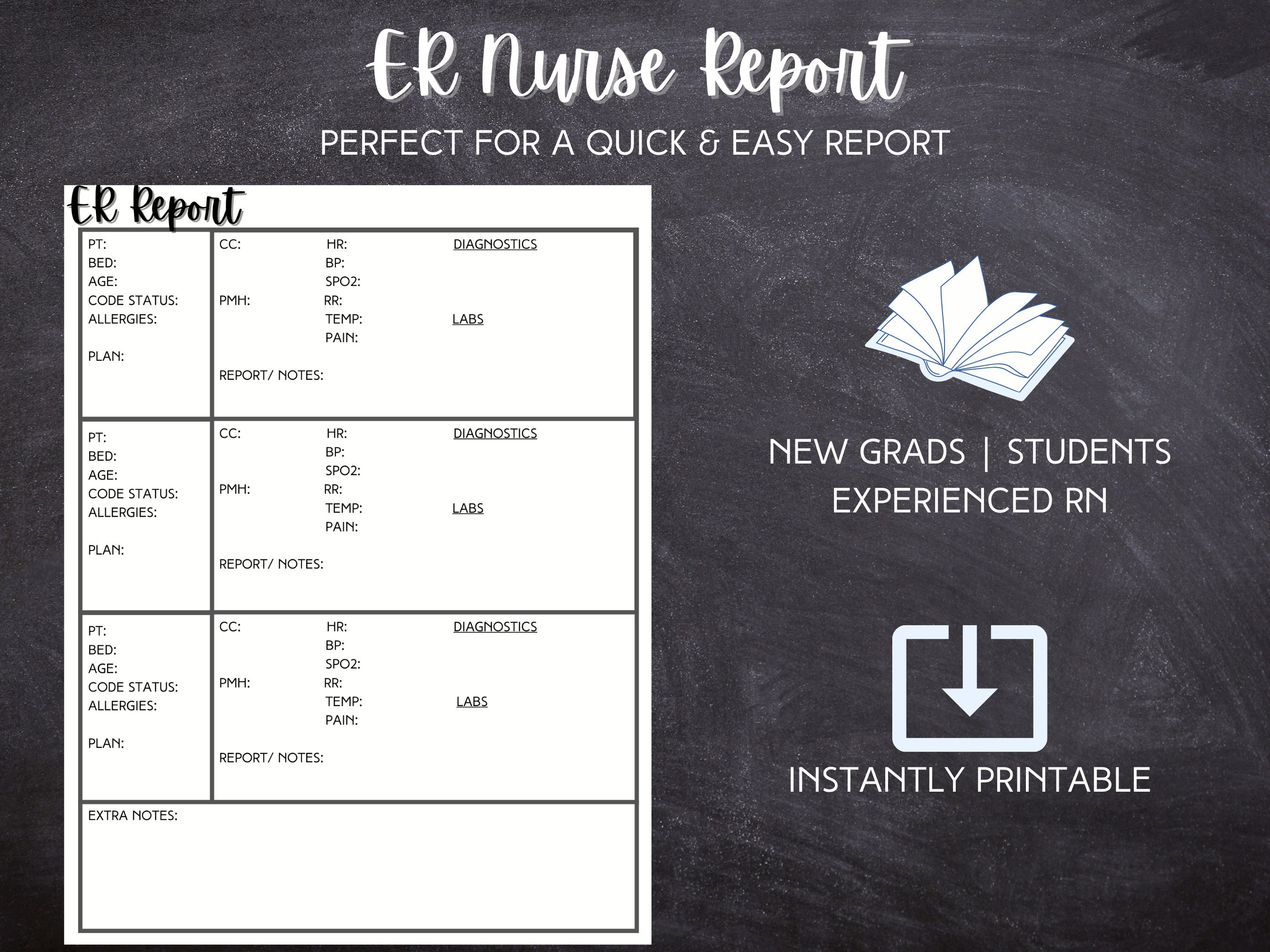 Er Report Sheet