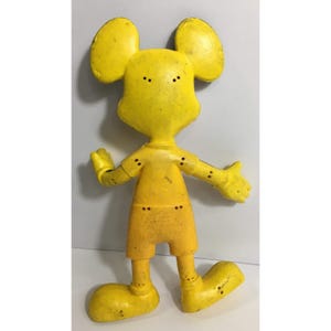 Vintage Mickey Mouse Flexible Character Figure - 5.5in Tall (1001312) image 2