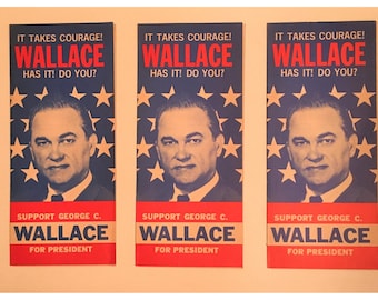 1968 George Wallace Presidential Election Collection - (1000334)
