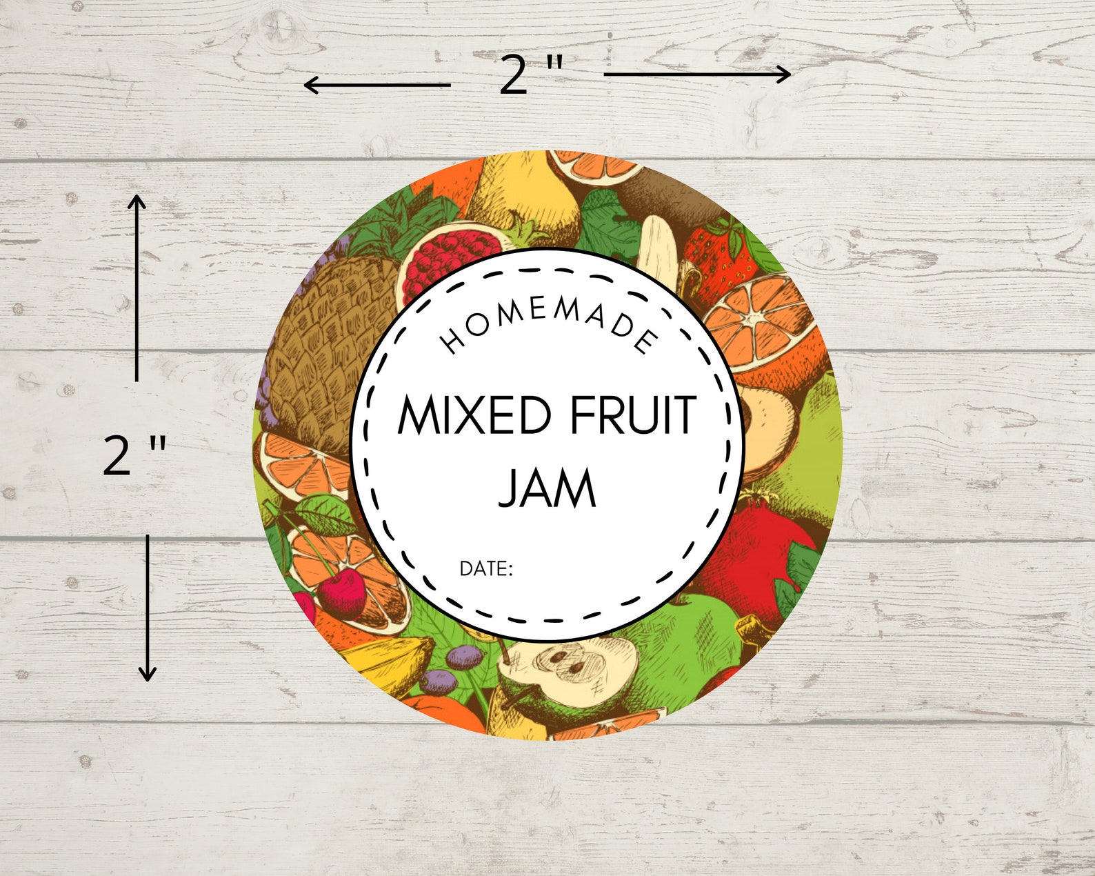 Ultimate Printable Jam & Jelly Label Bundle Round Mason Etsy UK
