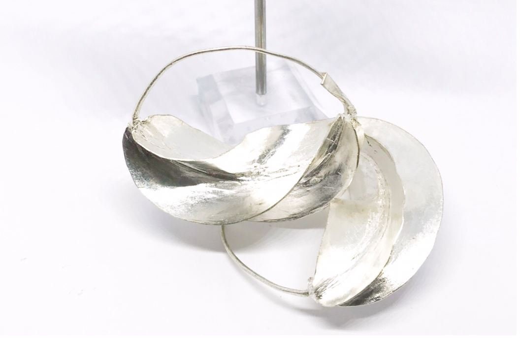Silver fulani earrings deals