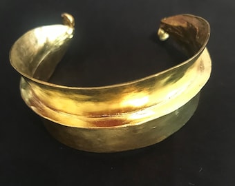 Gold Fulani Bracelet/cuff