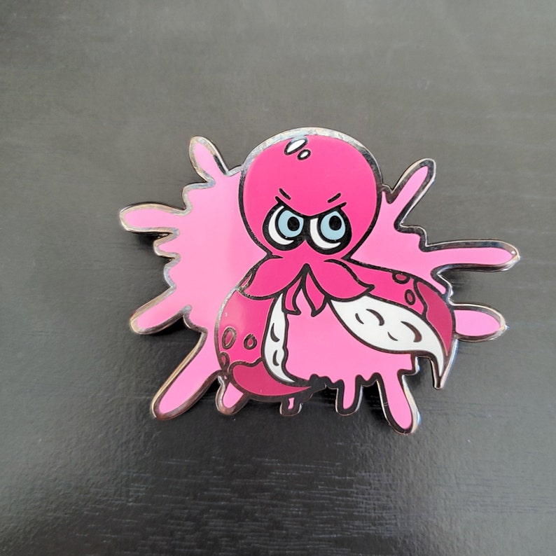 Splatoon Custom Pin Splatoon Enamel Pins - Etsy