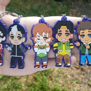 Voltron Rubber Keychain