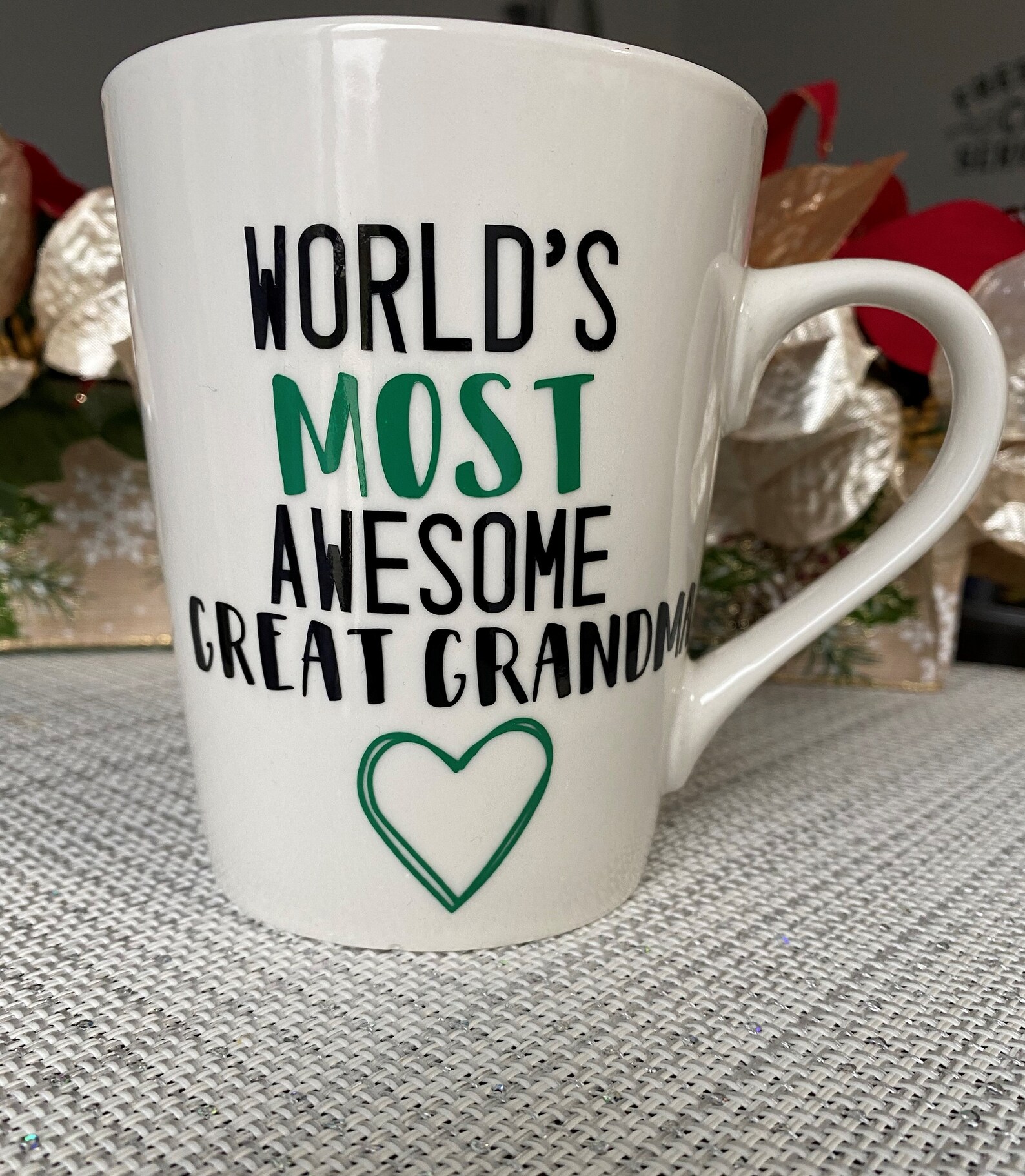 Great Grandma Mug Granda Mug Worlds Best Grandma/Great Etsy