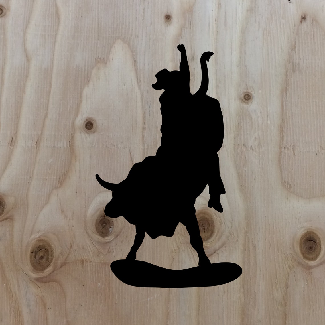 Metal Sign Bull Rider Rodeo Western Art Wall Decor - Etsy