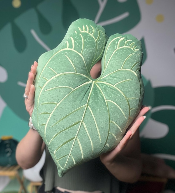 Anthurium Luxurians Platinum Uchwyt Lici Pluszowa Rolina - Etsy