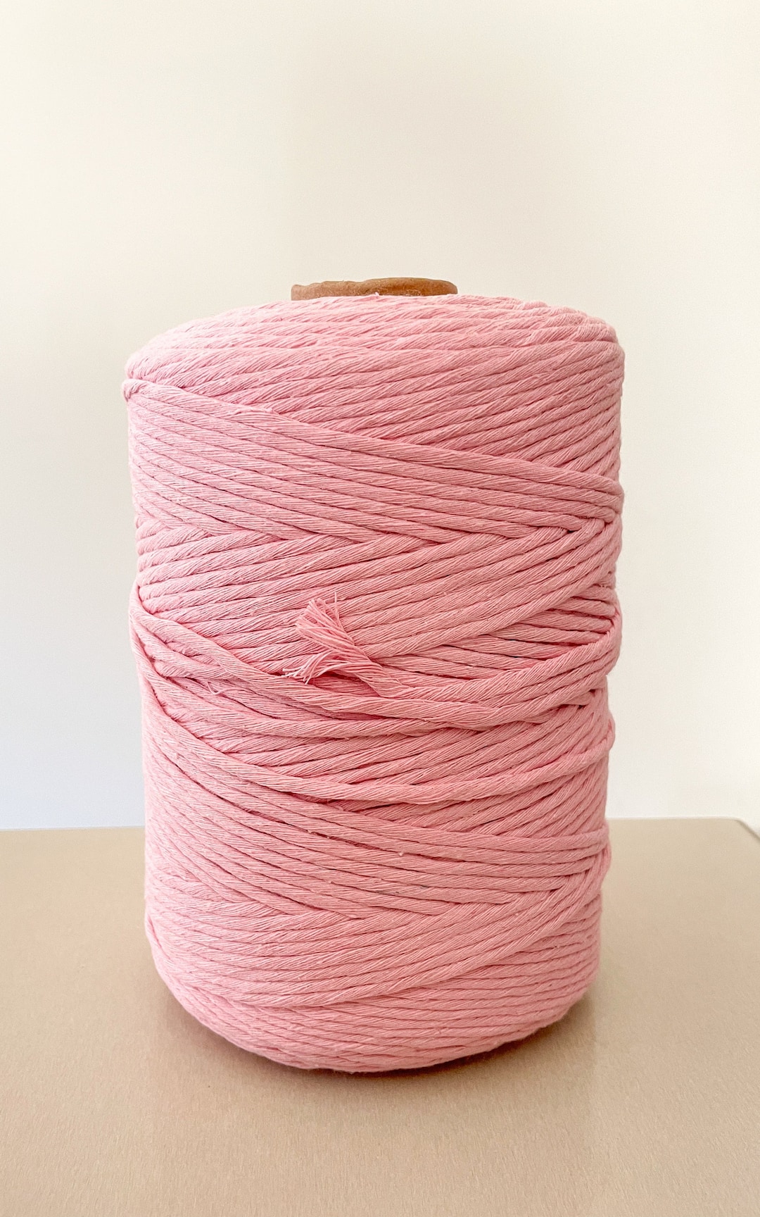 Single Strand Macrame Cord 3mm | Pink Macrame String | Single Strand ...