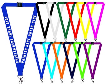 Personalised Printed Lanyard X1