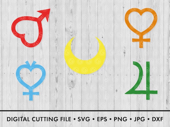 Seven Deadly Sins Symbols Tattoo SVG File Png Jpg Dxf Easy 