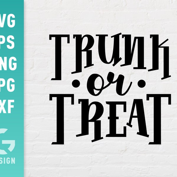 Trunk or Treat SVG File Png Jpg, Dxf, Easy to Cut Files, Halloween Car Sign 2021 Cutting File for Cricut Silhouette, Digital File