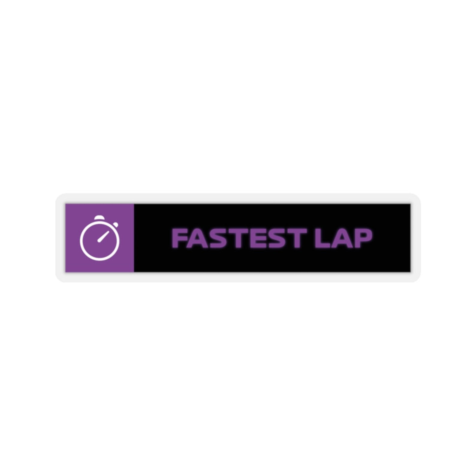 Fastest Lap F1 Stickers Etsy