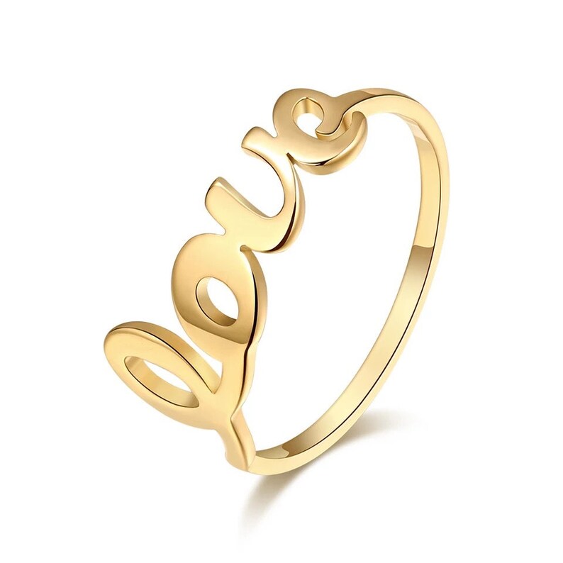 gift jewellery Valentine/'s st ring aesthetic jewelry jewelry for her VALENTINA ring Love ring 18k or silver 18k gold gold