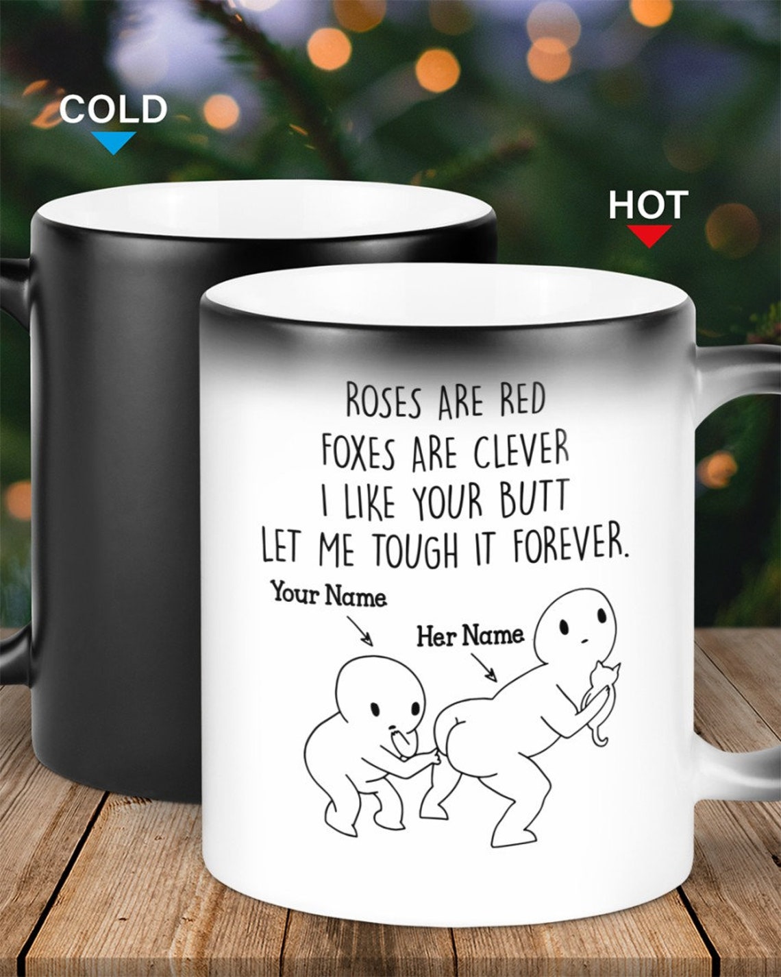 Roses Are Red. Foxes Are Clever I Like Your Butt Let Me Touch Etsy