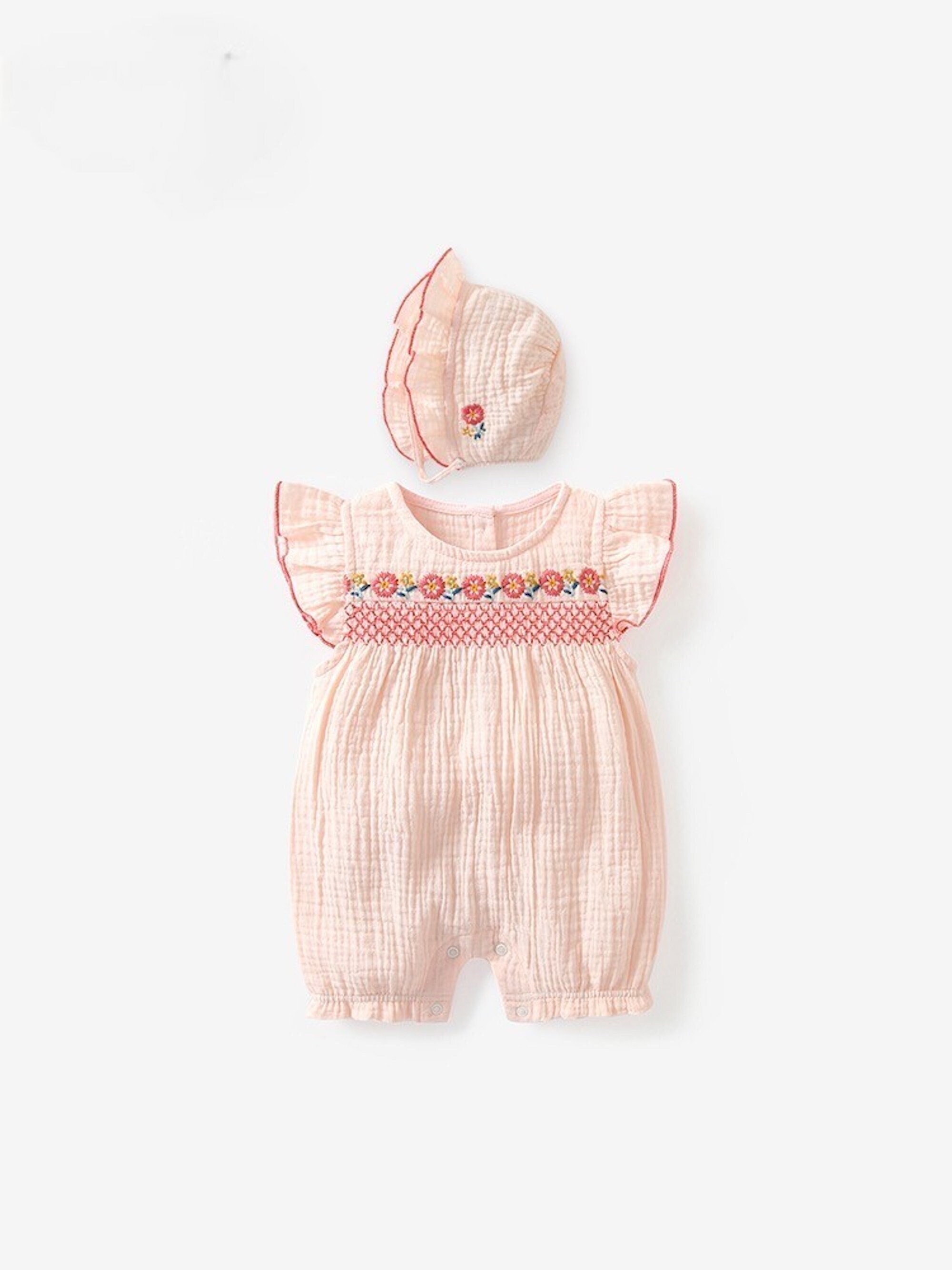 Pink romper for Baby Girls