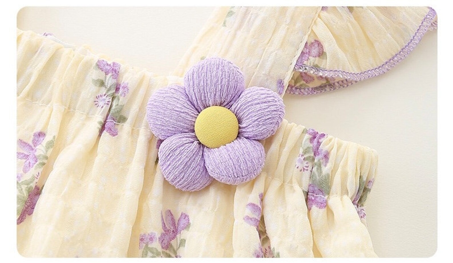 Bayfal Romper (Purple )