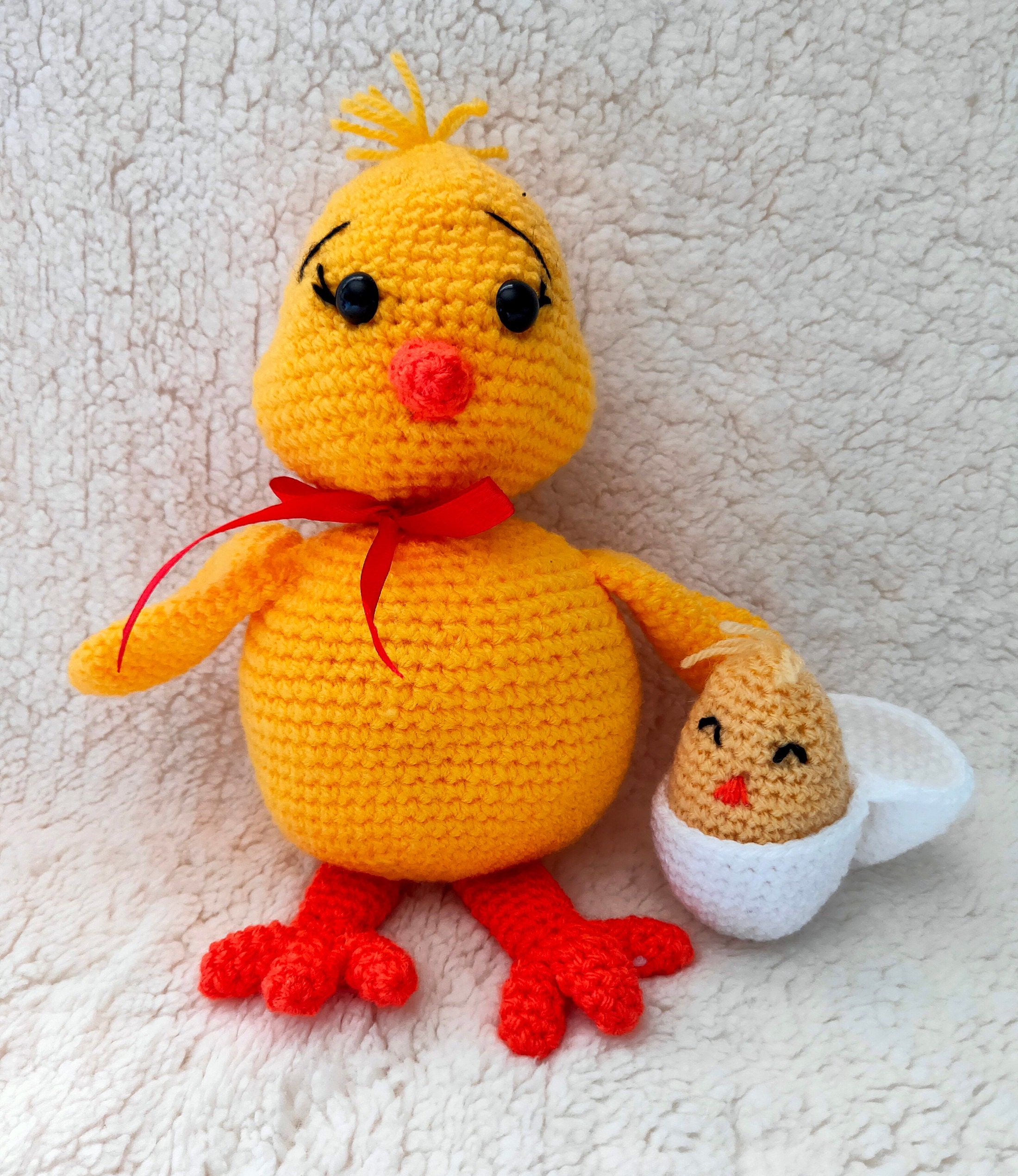 Amigurumi Poussin de Pâques