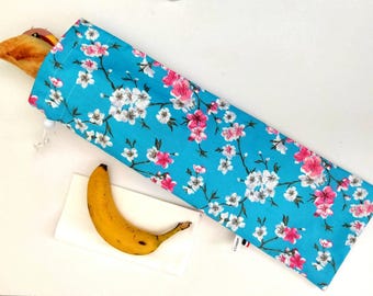 Sac, pochette à sandwich, étui, zéro déchet, écologique, lunch box, déjeuner, pique nique