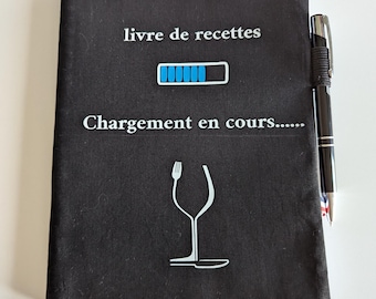 Notebook protector, handmade, artisanal and personalized