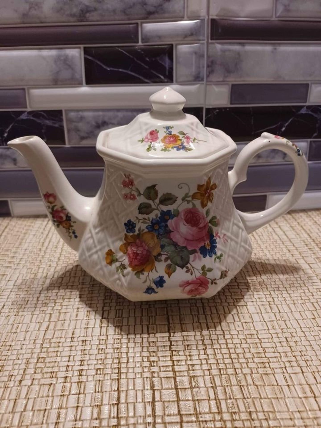 Vintage James Sadler Teapot Made in England Etsy