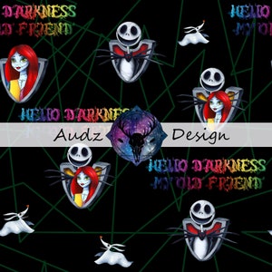 Seamless digital design, Jack and sally