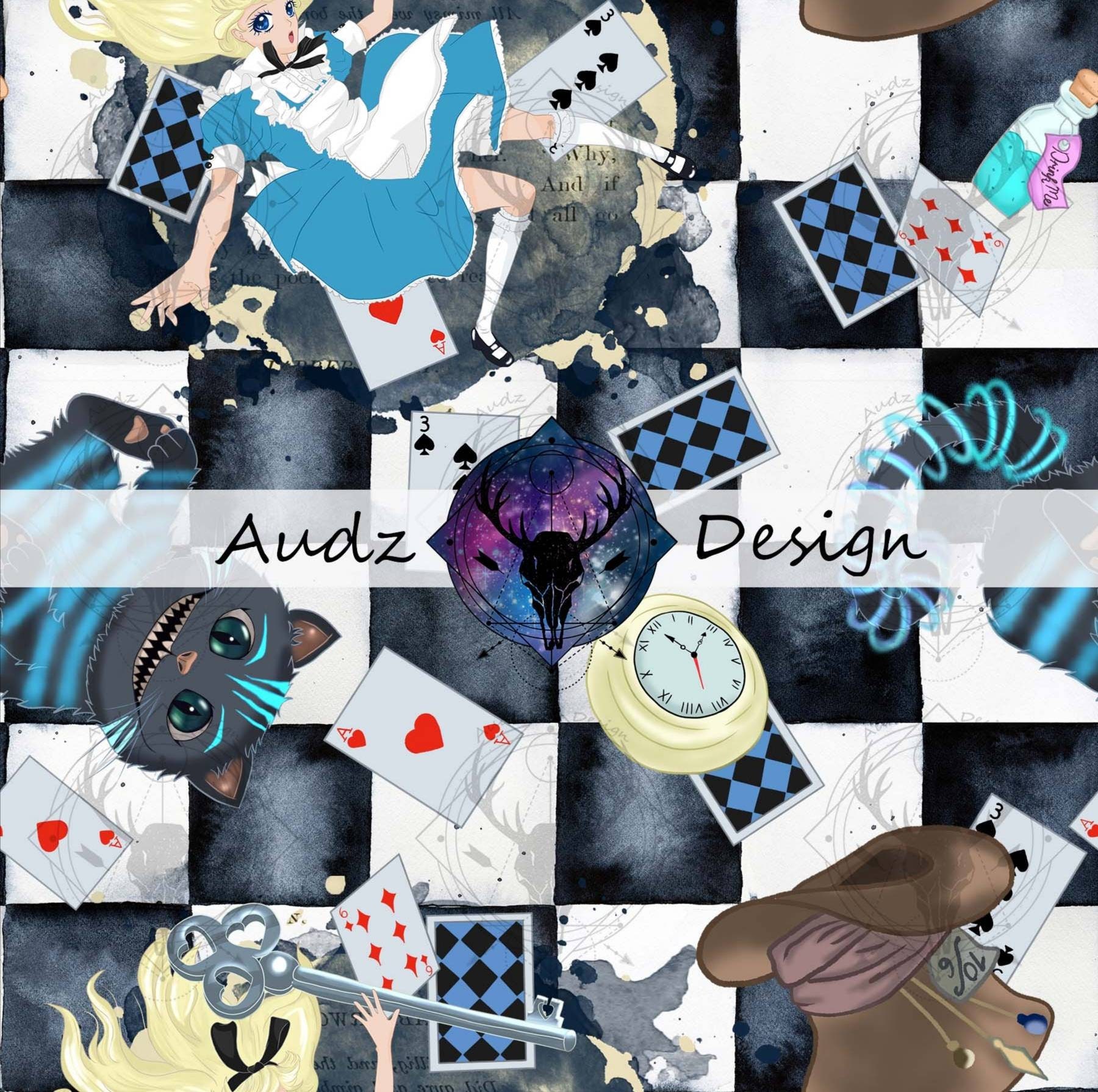 Seamless Digital Design, Alice - Etsy