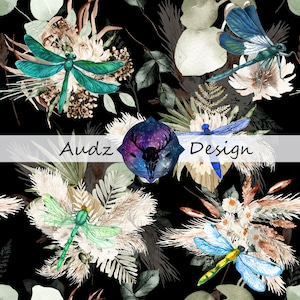 Seamless digital design, Dragonfly