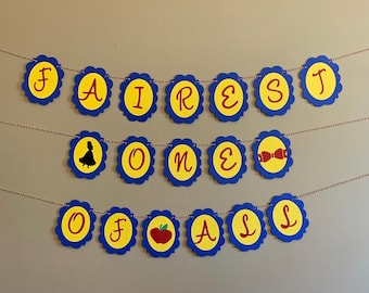 Snow White inspired banner