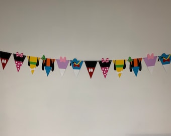 Clubhouse Friends Pennant Banner