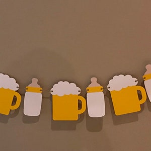 A Baby is Brewing Bottles & Beers Simple banner