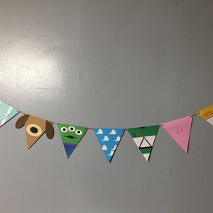 Toy Story Character Pennant Banner