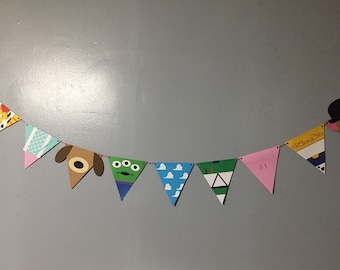 Toy Story Character Pennant Banner