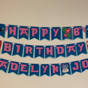 Lilo & Stitch inspired banner
