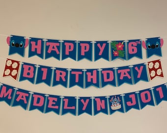 Stitch inspired banner