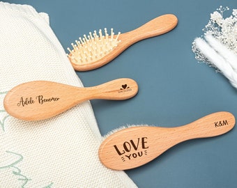 Engraved baby hair brush, Personalized baby soft hair brush, Baby Shower Gif, Custom Baby Gift Girls, Personalised Baby Brush, Baby Gifts