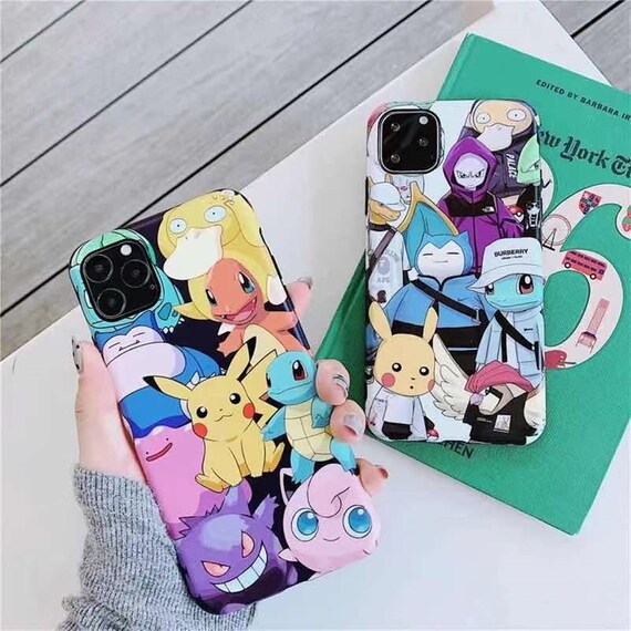 Cartoon colorful funny cute phone case Character phone case Etsy