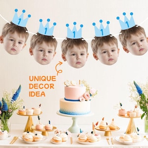 Custom Face Banner, Custom Head Birthday Banner, 30th Birthday, 40th Birthday, 50th Birthday, Big Face Cut Out, Birthday party decorations