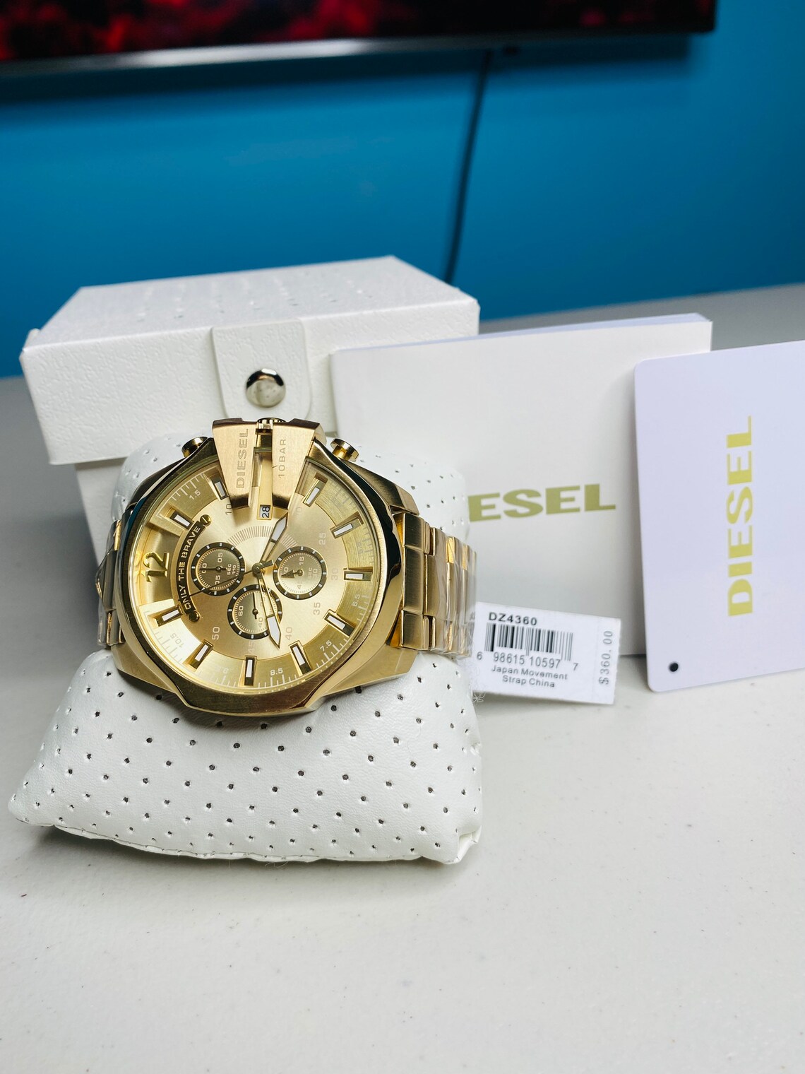 diesel dz4360 gold